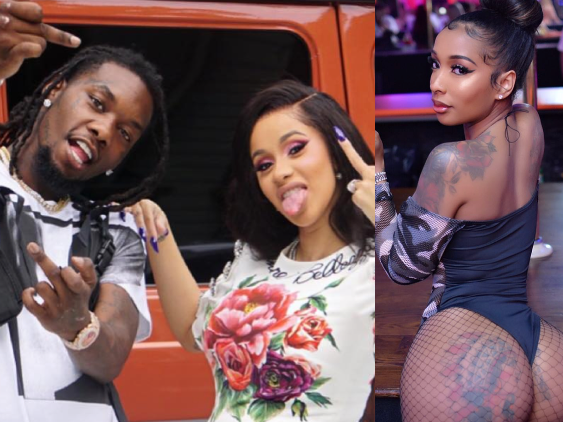 Cardi B Fighting Former Co Worker Over Offset At The Strip ...